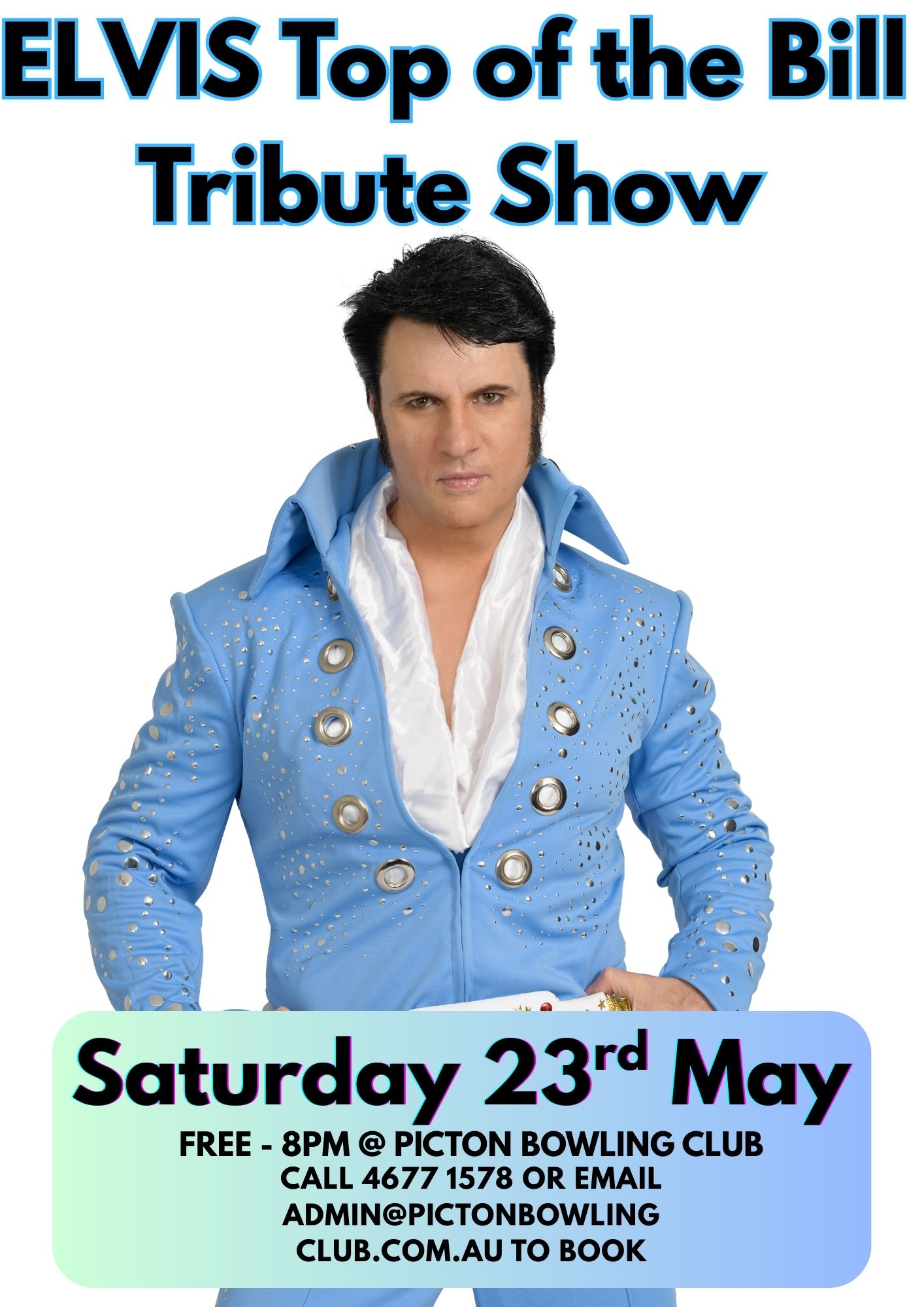 Elvis tribute show